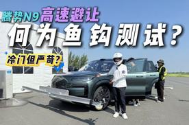 刷新世界纪录！腾势N9高速避让实测！解读何为鱼钩测试？