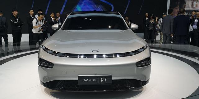 小鹏P7亮相上海车展 定位电动轿跑 搭载L3级自动驾驶技术