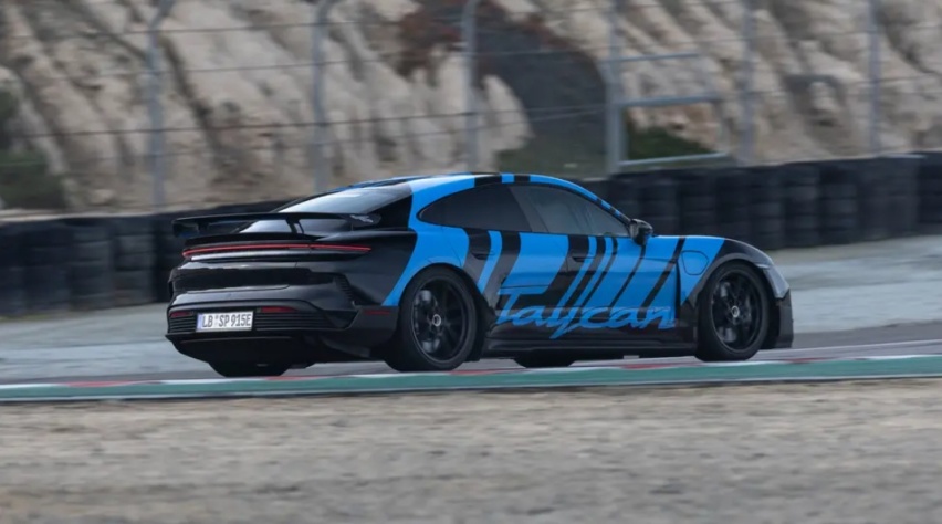 2025款保时捷Taycan Turbo GT，双电机超1100马力，