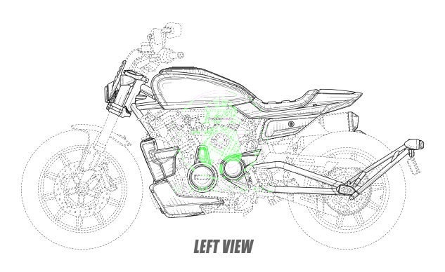 哈雷Cafe Racer和Flat Tracker新车曝光