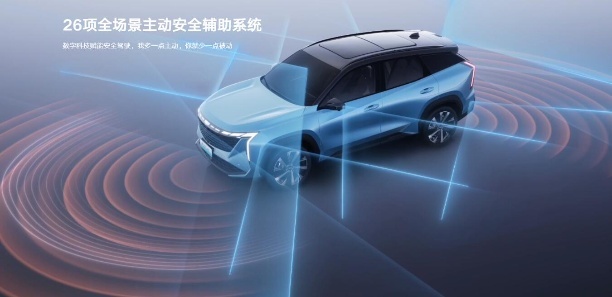 26项主动安全辅助+AR-HUD导航，2024款博越L，家庭用车首选
