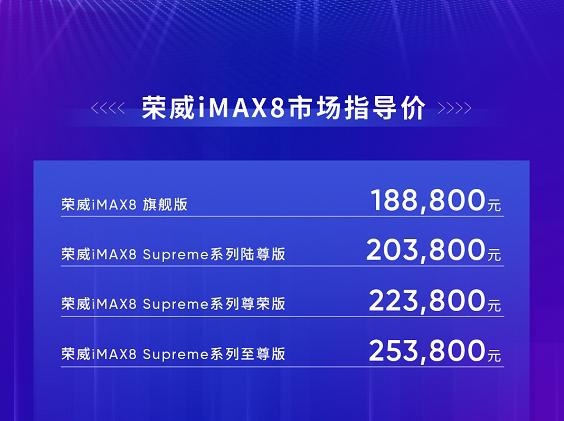 科技豪华MPV荣威iMAX8为国潮赢家而来，18.88万起