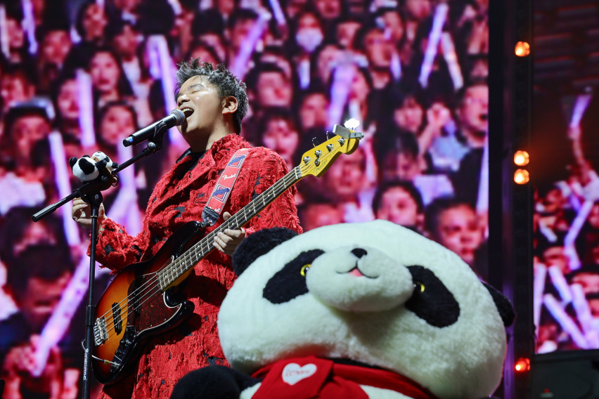 误入一场熊猫演唱会，我被吉利暖到了