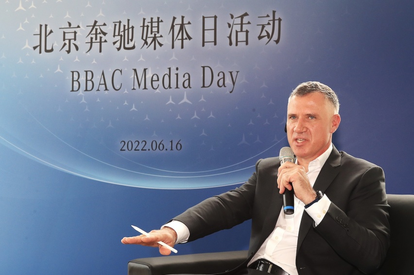 北京奔驰总裁兼首席执行官 方铭博