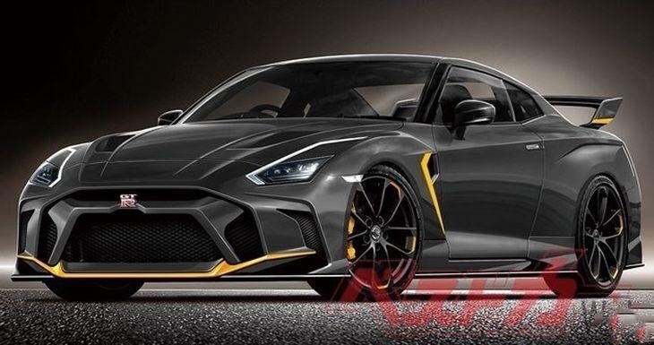 日产GT-R R35终极版渲染图 搭载3.8L V6引擎