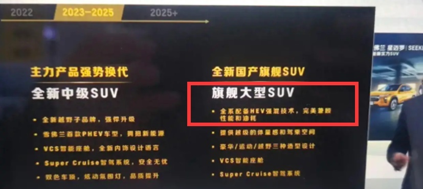 雪佛兰新旗舰国产且即将上市！巡领者越看越喜欢，还是全系混动
