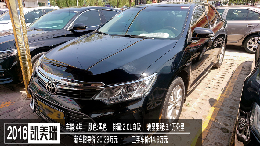 二手车行情大揭秘 凯美瑞是怎么做到这么保值的