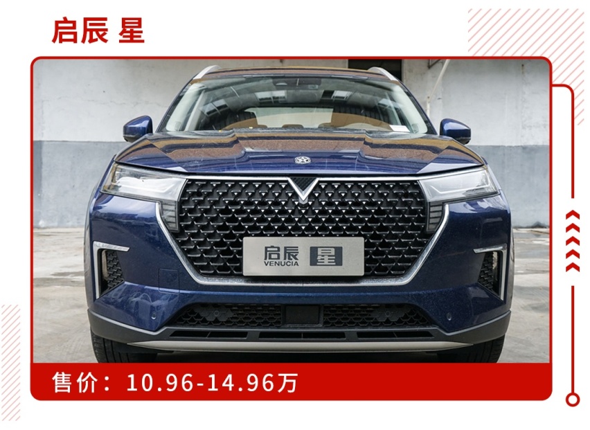 头等舱内饰！油耗6.1L的启辰星上市，售10.96万起！
