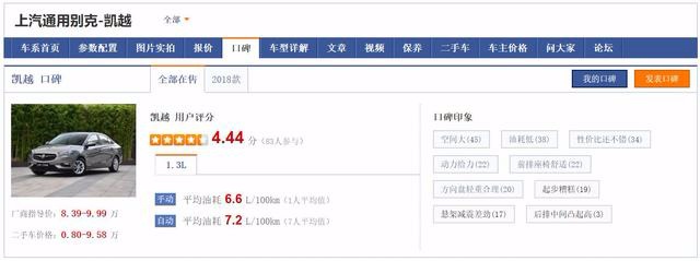 直降3万,只要5万多就能入手,别克新凯越值得购买吗?