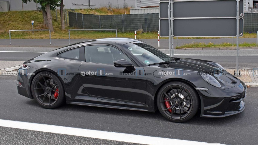 保时捷911 GT3 Touring无伪装现身纽博格林