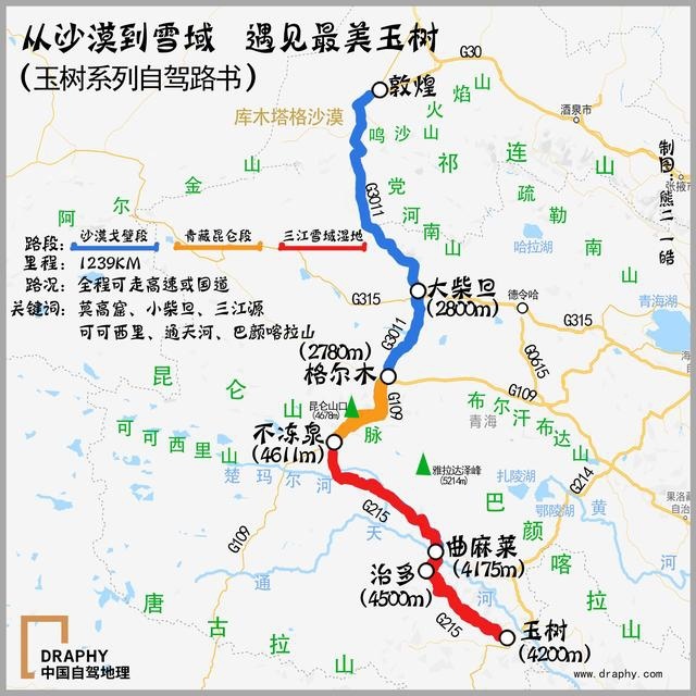 7条线路图，带你走进全境不收门票的神秘藏域！|中国自驾地理