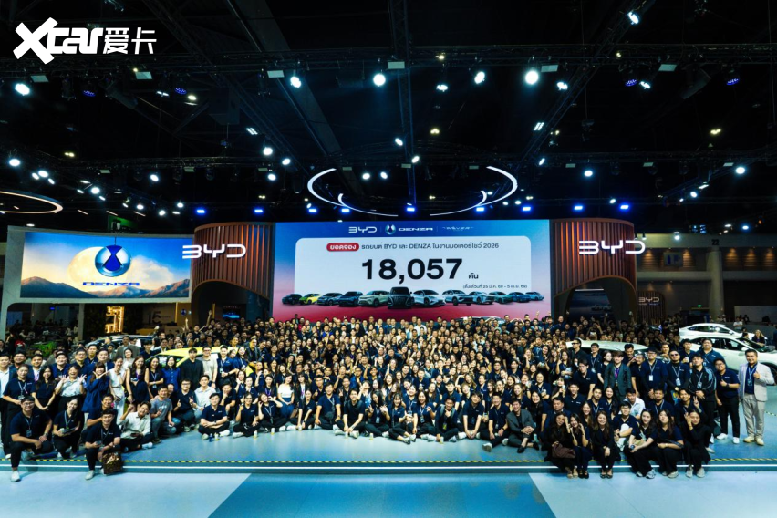 18,057辆！比亚迪斩获曼谷车展销量第一！中国新能源改写泰国车市格局