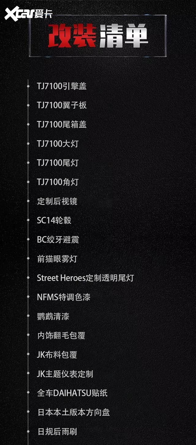 最早国产的JDM车型之一，这辆夏利曾经红遍大江南北