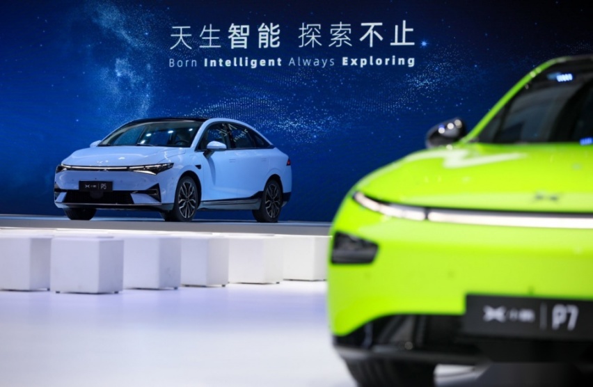 小鹏P5亮剑上海车展，率先搭载激光雷达自动驾驶