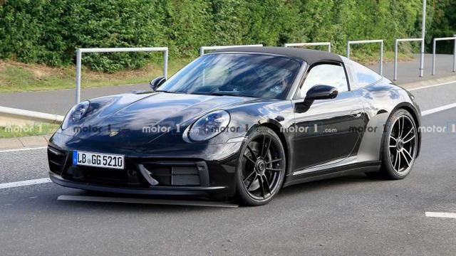 保时捷911 Targa GTS谍照曝光 年底或明年初发布