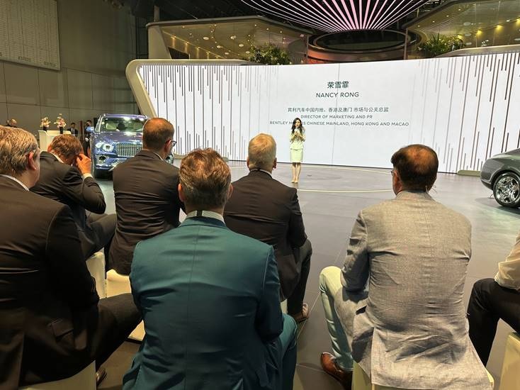 独具特色的特别版欧陆GT S亮相2023上海国际车展，全球限量一台