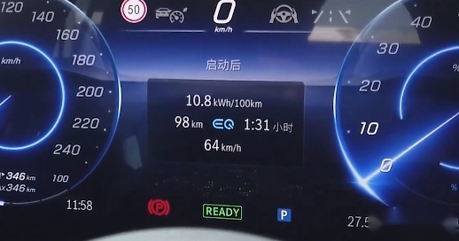 实测电耗仅10.8千瓦时/百公里，EQE的优势不只续航