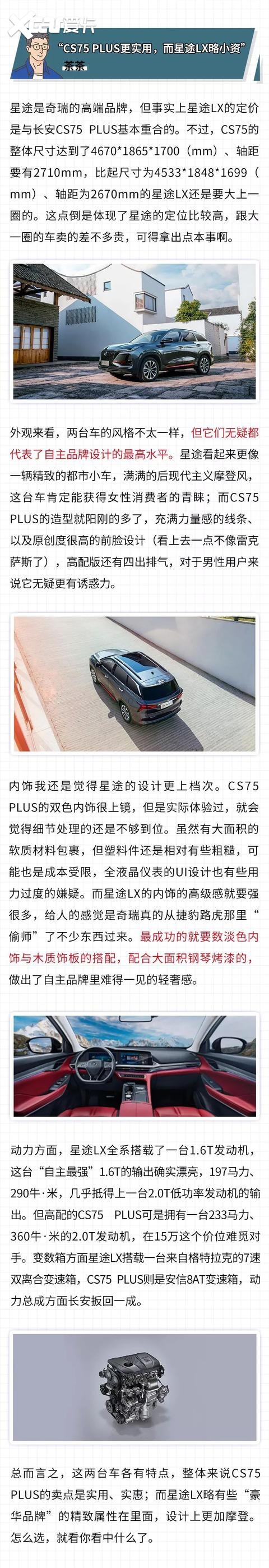 向合资发起冲击，星途LX你究竟型还是不行？