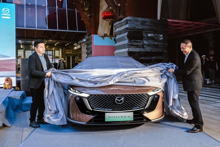 新合资时代第一车 长安马自达MAZDA EZ-6石家庄正式上市