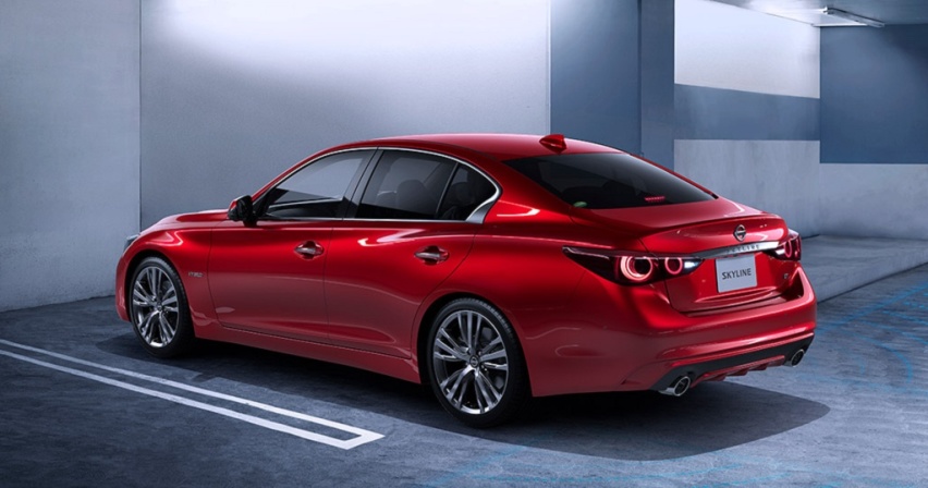日本本土版英菲尼迪Q50，挂日产LOGO，新款日产Skyli