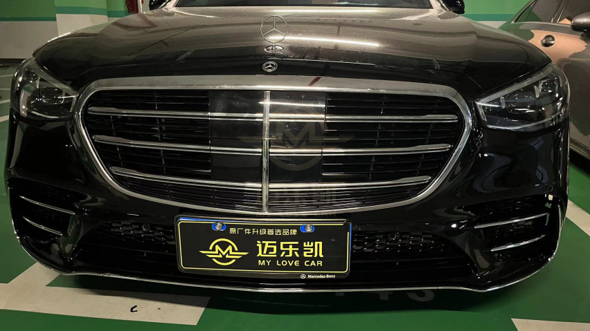 21款奔驰S400L升级包围 香氛 柏林之声 通风座椅 主动式氛围灯