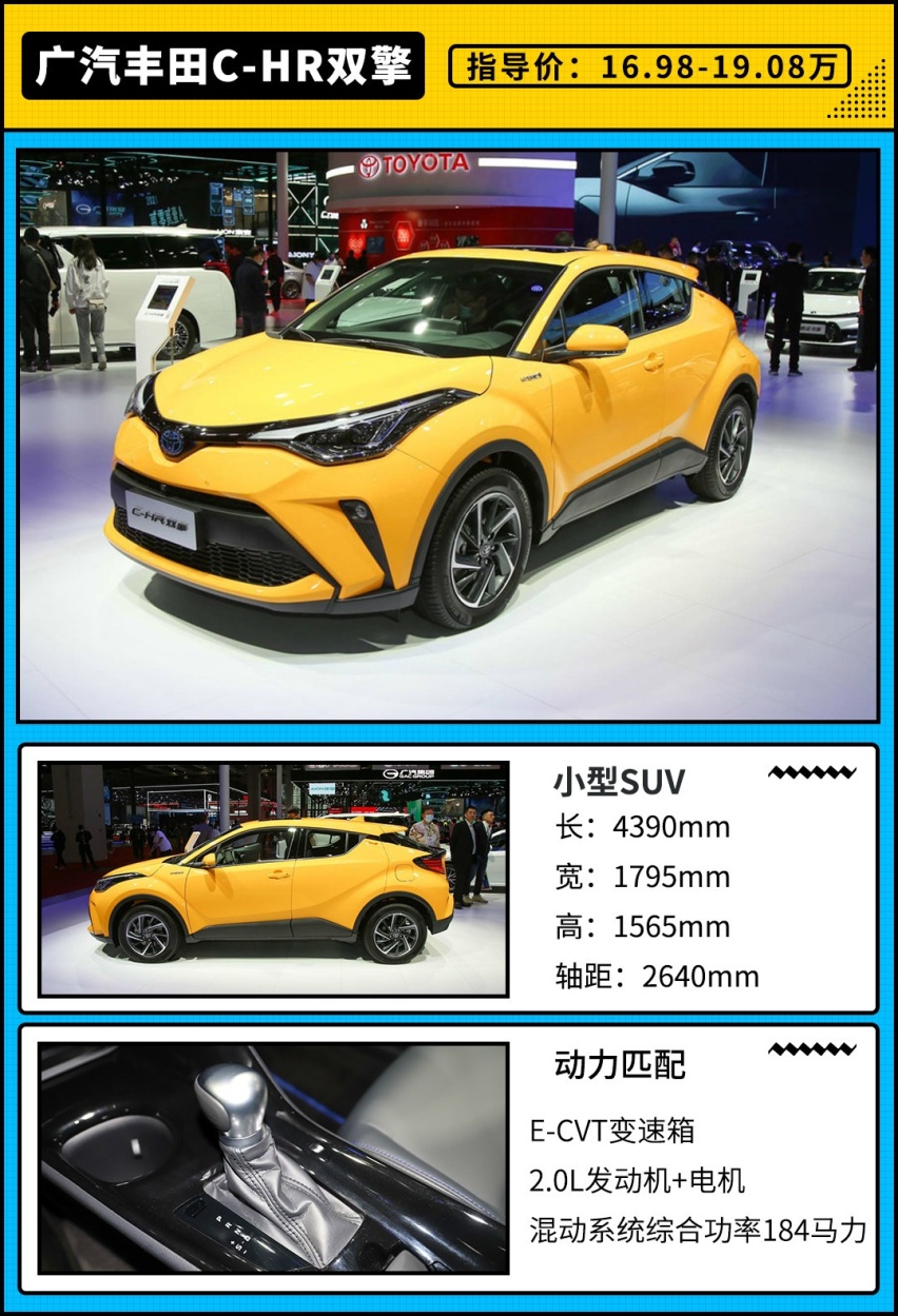 百公里油耗4.5L 还标配2.0L发动机！广汽丰田C-HR双擎怎么选？