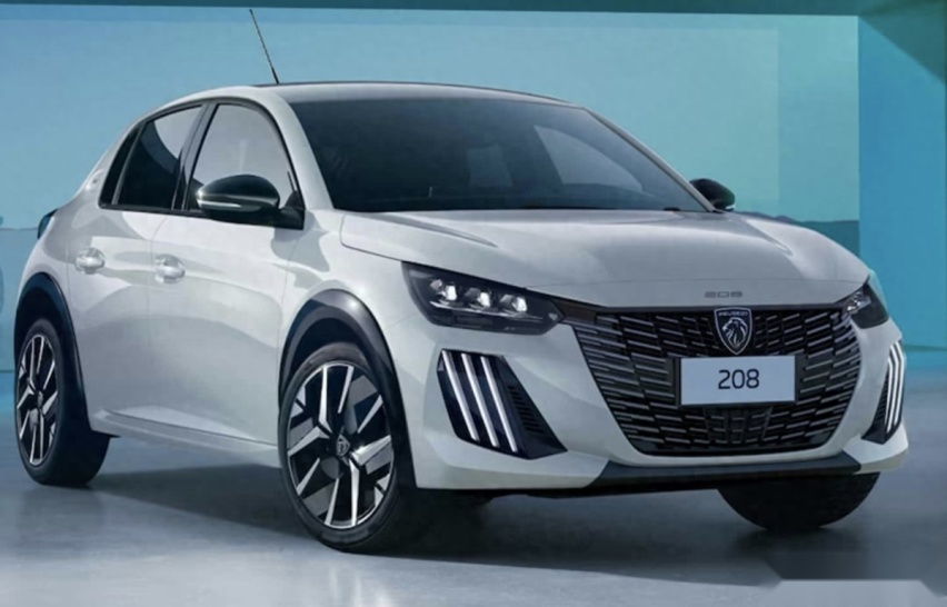新款标致208官图发布，搭1.0T和1.6L发动机，将在8月亮相