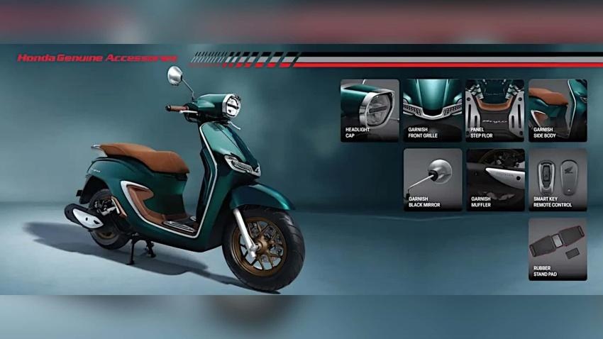 本田 全新复古踏板式两轮摩托车发布！搭 160 水冷引擎、锁定 Vespa 而来 (图1)