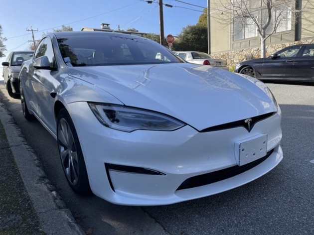 新车｜新款特斯拉Model S实车曝光