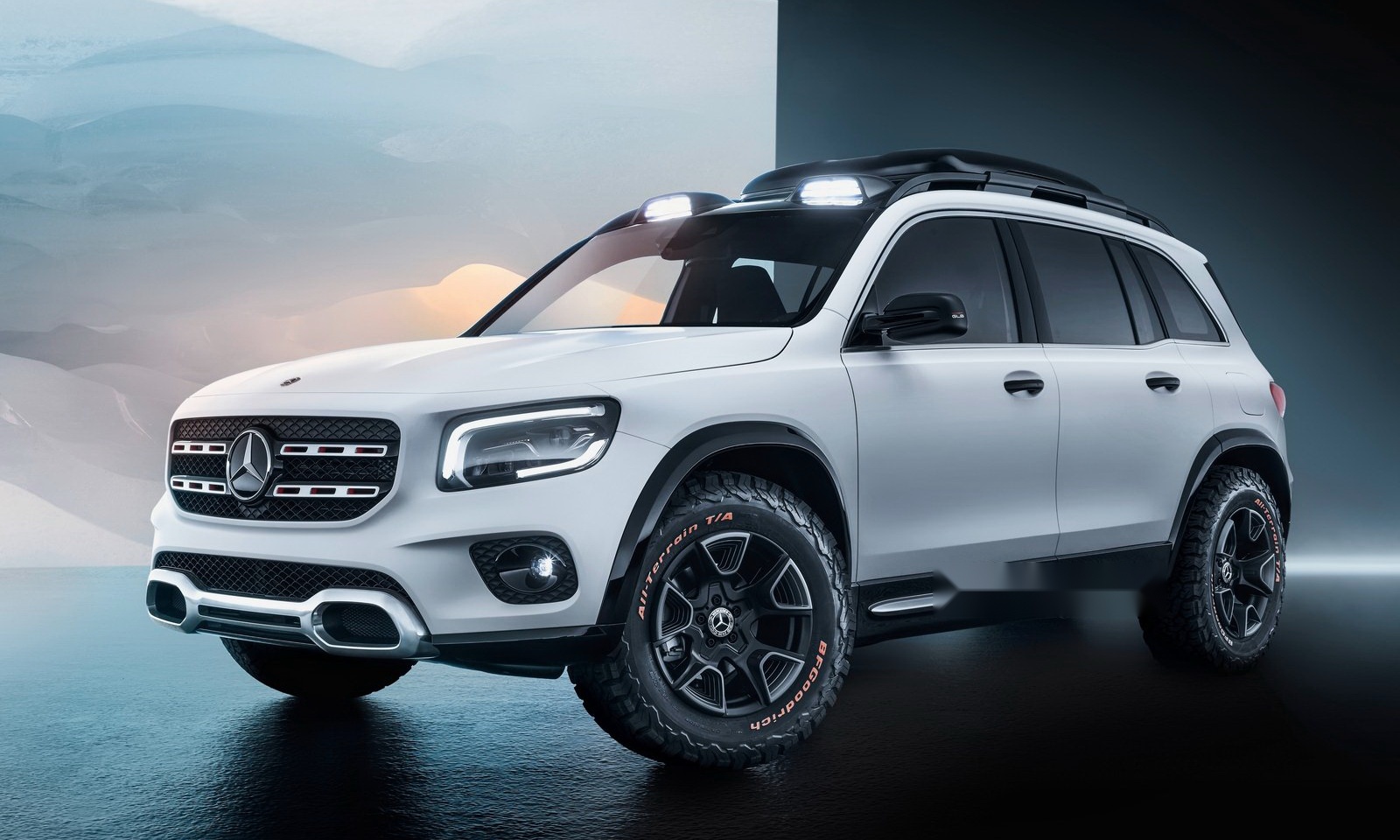 全新glb看上去很酷奔驰推首款7座紧凑型suv