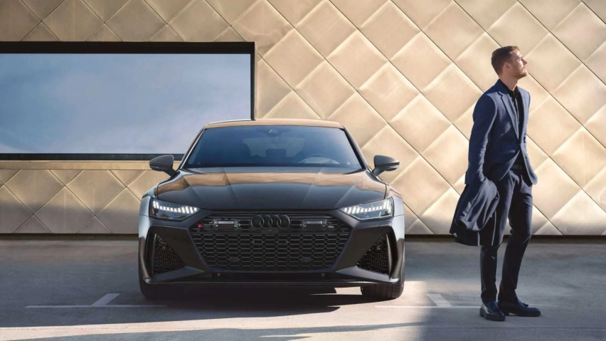 真正“西装暴徒”！奥迪RS 7独家版车型：4.0T V8 600匹马力