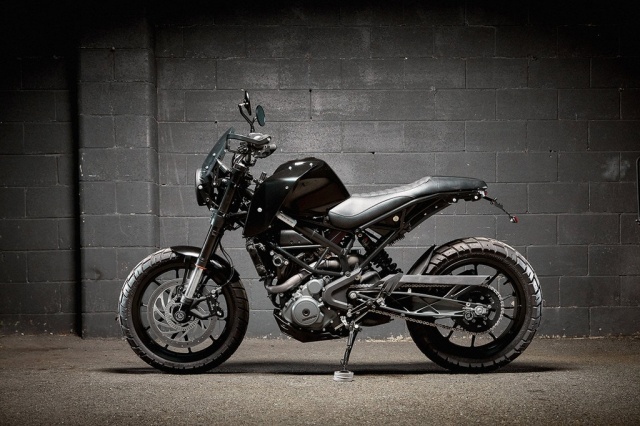 街车秒变复古 KTM Duke 390最成功的改装案例