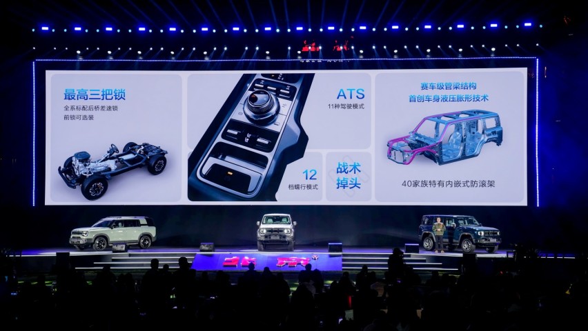 北京汽车全新BJ40开启预售，18.98万起，电四驱BJ30同时亮相
