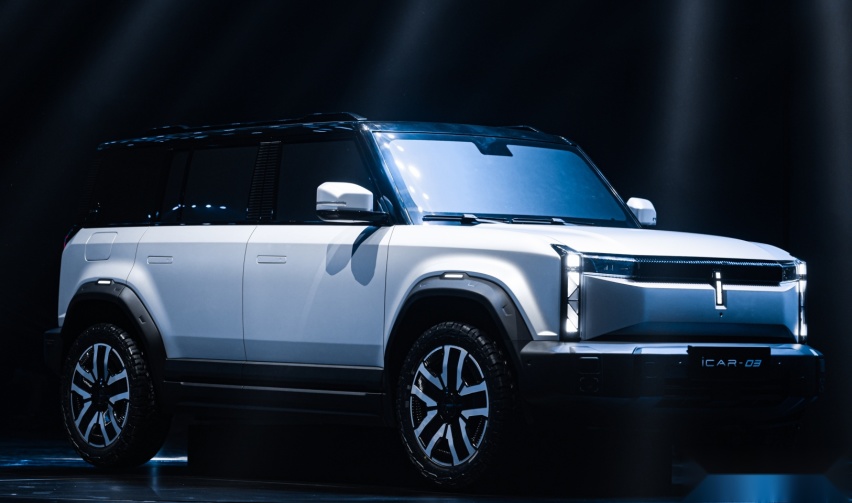 奇瑞发布iCAR纯电品牌，硬派SUV、双门跑车蓄势待发