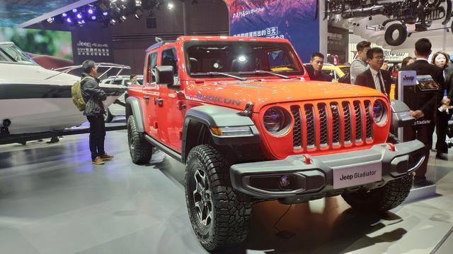 上海车展：Jeep Gladiator皮卡实车