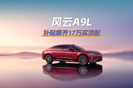 够狠！风云A9L集齐补贴17万拿下顶配，汉DM新压力又来了