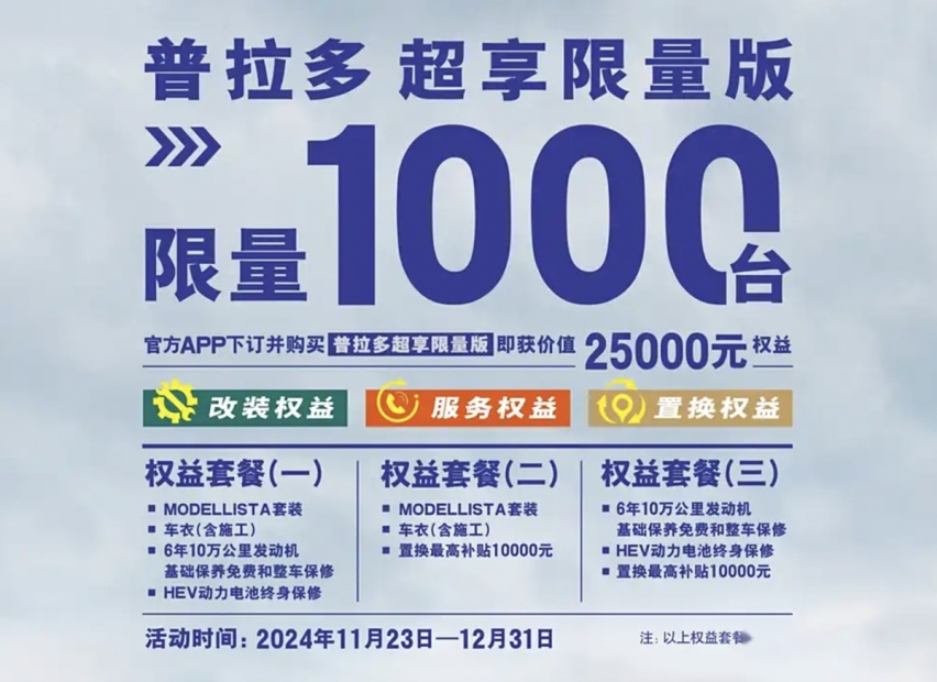 丰田普拉多推出限量版，让利权益，不如直接降价