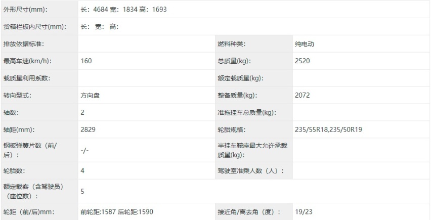 这才是群众需要的电动车 奔驰EQB申报图曝光 盲猜30-35万元
