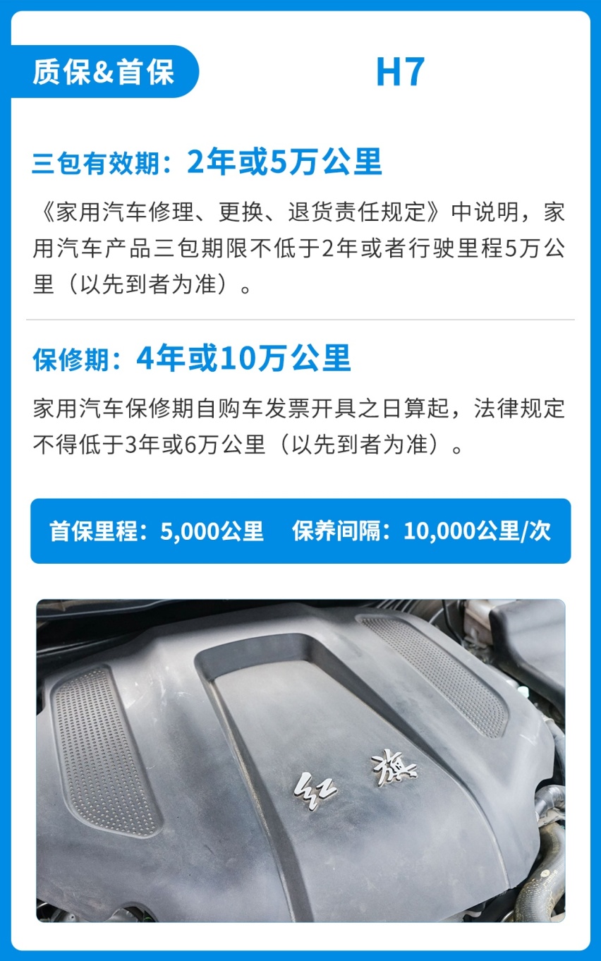 唯一一款国6标准中国C级车，4年10万公里免费保养！