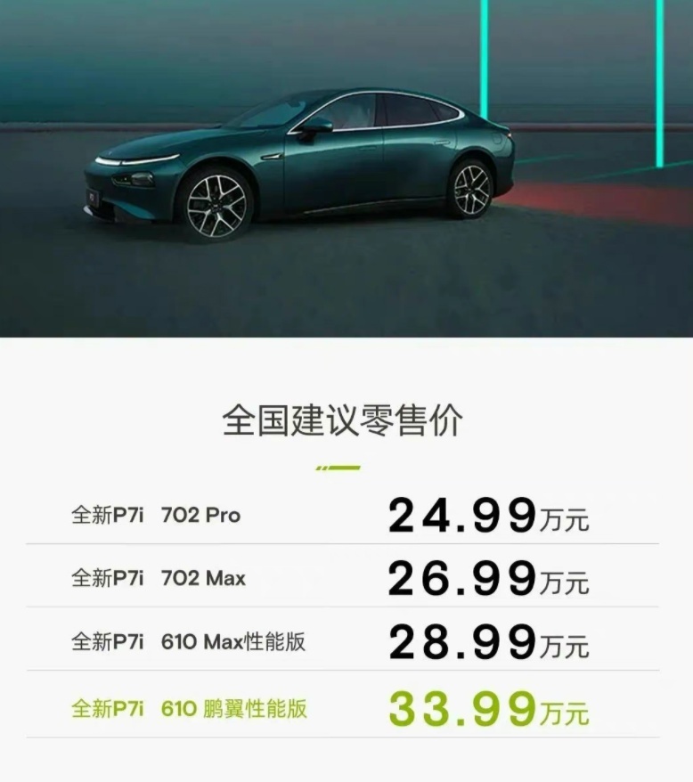 要“持久”？还是要“激情”？ 小鹏P7i应该怎么选？