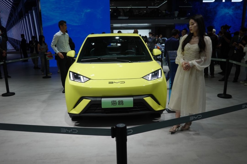 2023上海车展丨e平台3.0技术打造 比亚迪海鸥预售7.88万元起