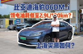 比亚迪海豹06 DM-i馈电油耗低至2.9L/100km？实测成绩如何