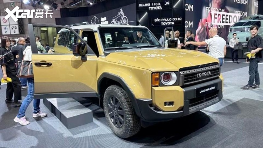 普拉多东京车展首秀,机械四驱非承载车身,卖40万以内?