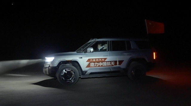 国货之光！红旗与方程豹保障车助力中国航天，平替考斯特、普拉多