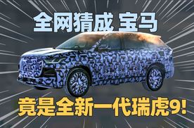 全网猜成宝马，竟是全新一代瑞虎9!
