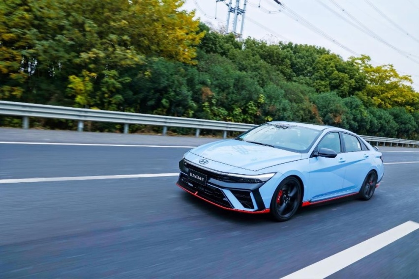 现代汽车N品牌全新Elantra N中国首次试驾会完美收官