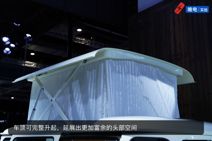 经典复古松散SS SUMMER多功能车实拍，自带房车拖挂