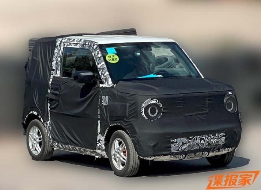 太内卷！挑战宏光MINI EV，吉利微型纯电动车谍照曝光