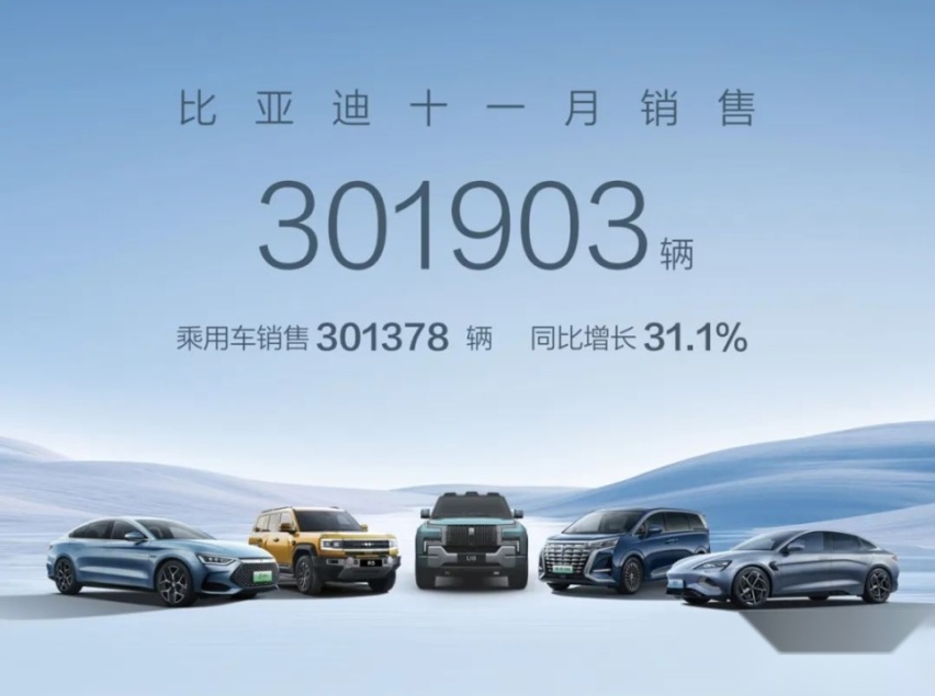 打完“下沉”价格战，就有钱高端化了！11月新能源汽车走向两极
