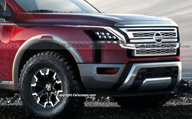 新知达人, 日产”新款Titan曝光 比福特F-150霸气 或搭3.0T